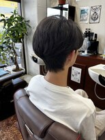 ヘアサロンナンバーワンクラブ上和田本店&nbsp;シースルバング分けスタイル