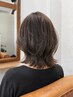 【新規】【人気No.1】カット+ケアカラー+クイックトリートメント ¥11,550