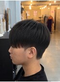 韓国風マッシュ×刈り上げナチュラルショート