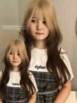 イェッカ パビル(YECCA pabil)&nbsp;ブロンドとブラウンのルーツカラー