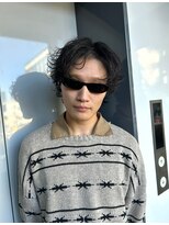ビハインドザカーテン(BEHIND THE CURTAIN)&nbsp;【外国人風癖毛パーマ】メンズ×フェザーパーマ