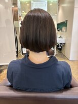 ピエドプールポッシュ(PiED DE POULE POCHE)&nbsp;ヘアドネーション、ショートボブ