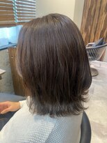 ヘアリゾート粋 トゥジュ 池袋東口店(tujuh) くびれミディ/モカベージュ/透明感カラー