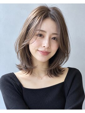 FRAMES 南浦和店【11月6日OPEN(予定)】 レイヤーボブ髪型230代40代50代前髪あり前髪なし面長丸顔南浦和