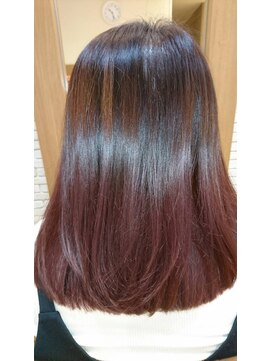 シノヤ 東根店(Shinoya) ピンクベージュ/ダブルカラー/グラデーション/20代30代40代