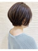 【morio札幌】札幌ショート  大人かわいい丸みショートボブ