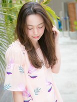 ルティア 池袋(Lutia) センターパート 顔まわりレイヤー