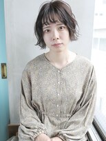 バース(BIRTH)&nbsp;天神【BIRTH】オン眉ウエーブマッシュボブ×インナーカラー　6