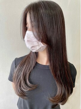 アリカ(alica) 【髪質改善】大人の上質艶髪ロングアッシュ地毛風カラー