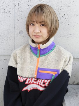 バース(BIRTH) 天神【BIRTH】マッシュショート×透けバング　2