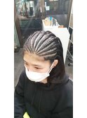 放射状ハーフコーンロウ12列
