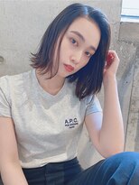 ルービック 高槻(Rubik's)&nbsp;ナチュラルボブ×黒髪ボブ大人可愛い20代30代40代