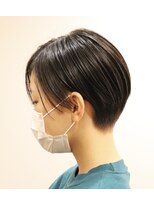 ウィスカーヘアー(whisker hair)&nbsp;ハンサムショート　刈り上げショート　ツーブロックショート