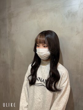 リエコー(RE'ECHO) 暗髪/プルエクステ/フロントインナー/地毛風カラー