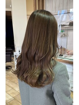 フィーユ(feey) ブリーチなしカラー ベージュ