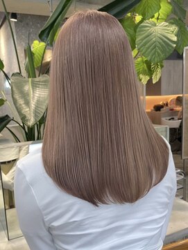 サンクプロジェクト(cinq PROJECT) ミルクティーベージュハイトーンカラーケアブリーチダブルカラー