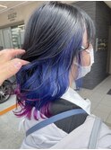 【EIGHT 小禄店】インナーカラー×裾カラー