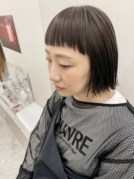 エンドリンク(endlink) ミニボブ×ダークグレージュ