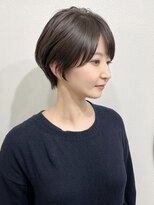 ヘアメイク シンズ レインボー(Hair Make SHIN'S RAINBOW)&nbsp;ショートボブ/大人巻き/ぷつっとボブ/ナチュラルモード/高松