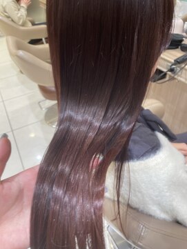 アッシュ 元住吉店(Ash) 春っぽいピンクブラウンヘア