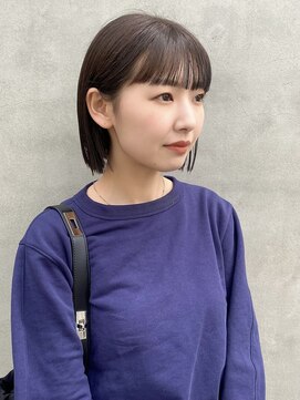 ロンドネートゥル 新潟(Lond naitre) 【lond naitre ケイ　新潟/万代】ワイドバングボブ