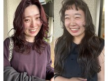 カラー×パーマでお洒落上級者♪