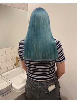 チーカ(chica) みずいろカラー/フェミニンロング/美髪/イメチェン
