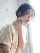 エルランカ(L.lanka)&nbsp;ハンサムショート/ニュアンスパーマ/ベージュカラー/マッシュ