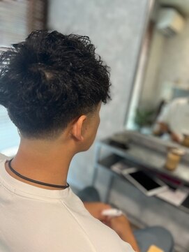 ヘアメイク リヴ(Hair Make Liv) ツイストスパイラル×刈り上げショート/舞鶴/西舞鶴/カット