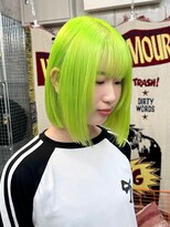 リル ラウム 原宿(LiL Raum)&nbsp;ライムグリーンカラー