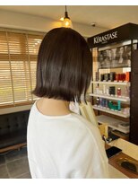 アトリエフィール&nbsp;藤村　切りっぱなしボブ　132