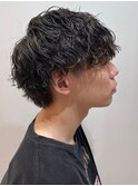 波巻きスパイラルパーマ/シャドウパーマ/メンズパーマ