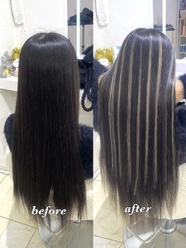 ヘイルジューシー(hail JUICY) シールエクステ/ハイライト