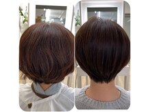 ギフトヘアースペース(gift hair space)の雰囲気（自然に仕上がる縮毛矯正は特におすすめです。）