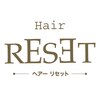 ヘアーリセット(HAIR RE SET)のお店ロゴ