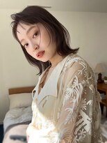 ミンクスオーバー(MINX OVER)&nbsp;レイヤーカット/顔まわりカット/外ハネレイヤー/前髪カット/縮毛