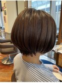 丸みショート。