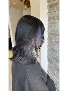 アヴァンス 深井店(AVANCE.) インナーカラー/ブルー