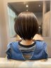【白髪ケア◎/￥1100off】似合わせカット＋白髪染め　￥9900