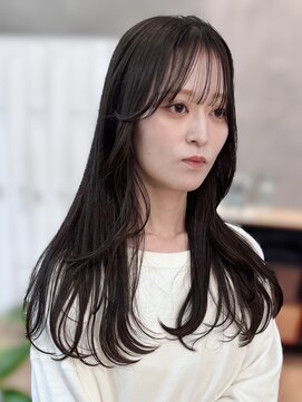 アトロ(Atoro) 梅田/レイヤー/ボブ/暗めカラー/グレージュ/ニュアンスカラー