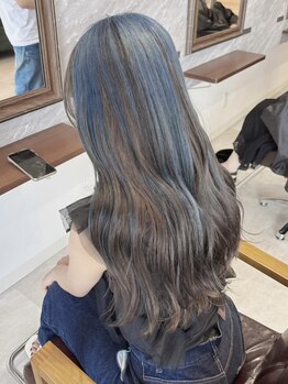 フサ(Fusa)の写真/カラー施術に特化したスタイリスト在籍！立体感、透明感のある雰囲気に。〔ダブルカラー/ブリーチ〕