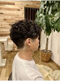 メンズ　パーマスタイル