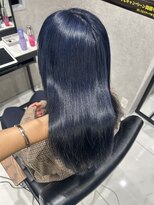 フォルテノエル 静岡鷹匠店(FORTE Noel)&nbsp;ネイビーブルー/ダブルカラー/寒色カラー