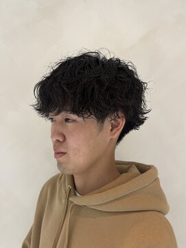 ユーシンエクラ(Yushin eclat) メンズ波巻きパーマスタイル