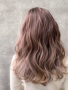 ユアーズヘア 日吉店(youres hair) お洒落☆ナチュラル☆バレイヤージュグラデーション☆グレージュ