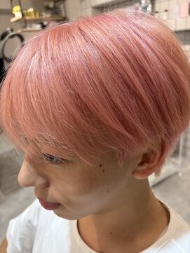 pink hair