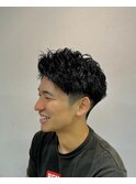 メンズカットショートカット