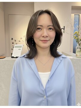 サンド 銀座(sand) 20代30代40代50代くびれミディアム似合わせカット(レイヤー)