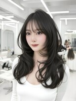 アマトウキョウスマートサロン(AMA TOKYO×Smart Salon)&nbsp;韓国スタイル/ナチュラルくびれヘア_くびれ巻き_レイヤーカット