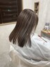 【派手にならない】カット+白髪ぼかし+トリートメント※ロング料金別